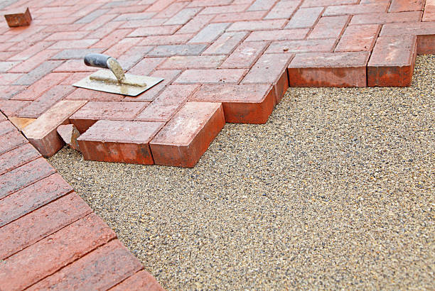Permeable Paver Driveway in Overland, MO